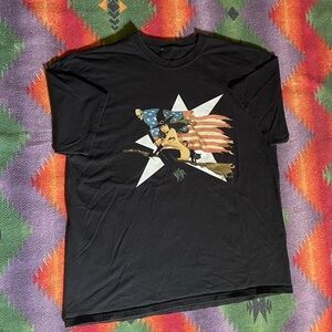 VINTAGE ROB ZOMBIE WITCH BAND T SHIRT SIZE LARGE GOOD CONDITION BLACK